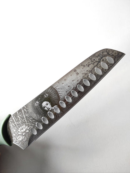 Couteau Santoku 18cm