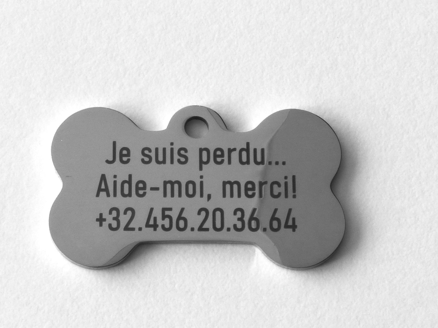 Médaillon pour chien - Dogtag - Personnalisé